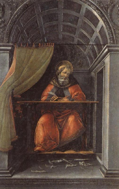 Sandro Botticelli St.Augustine in His Study Spain oil painting art